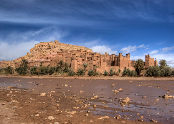 Ait Benhaddou Kasbah on the last day of 8-day Morocco desert tour from Tangier