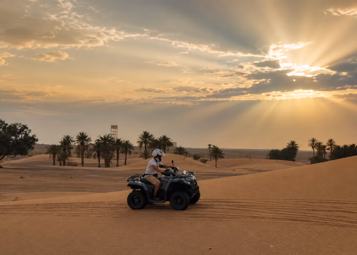 ATVs during the 9 days tour from Casablanca to Marrakech