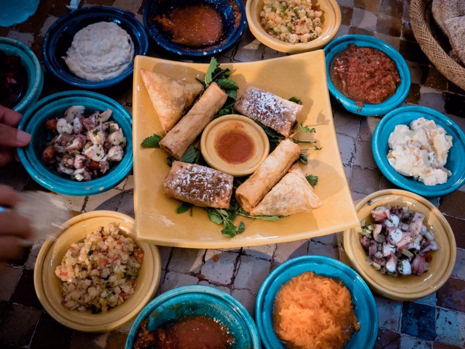Moroccan tagine at a local restaurant – Morocco food costs