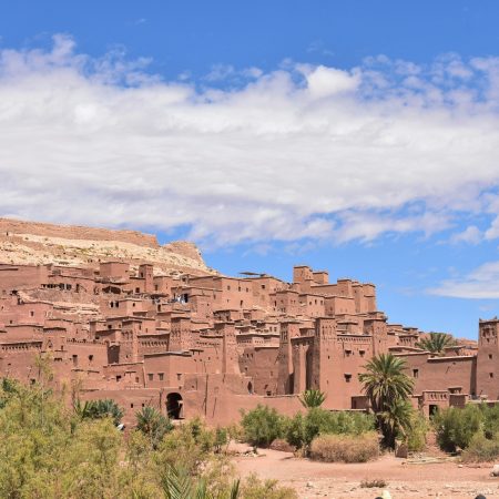 fortified village in morocco